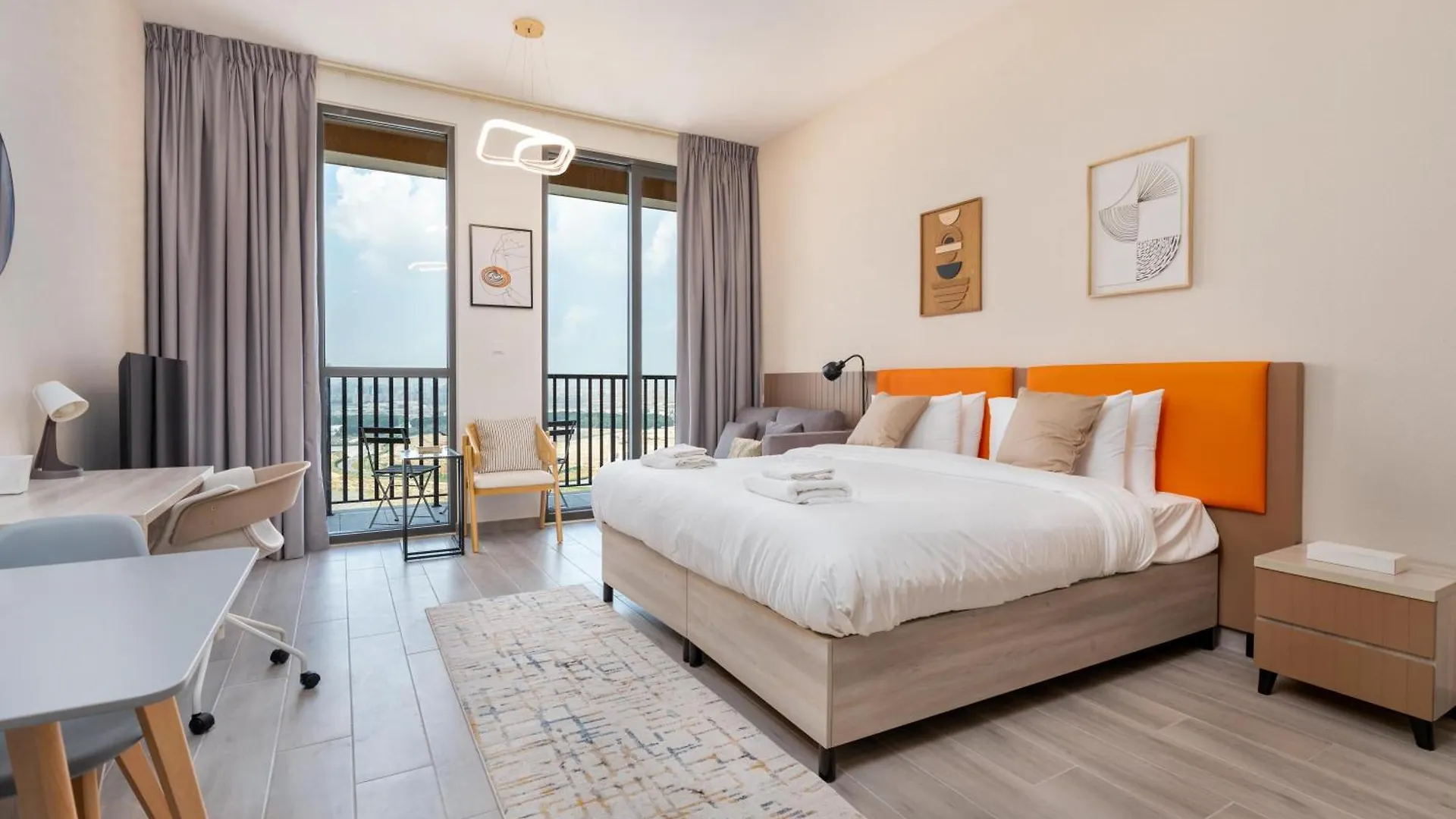 דובאי Vacay Lettings - Spacious Studio Apartment - Production City